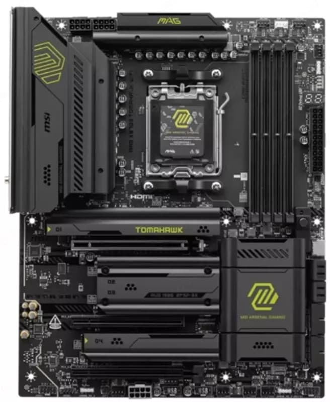 Материнская плата MSI AMD AM5 MAG X870E TOMAHAWK WIFI DDR5 — 2