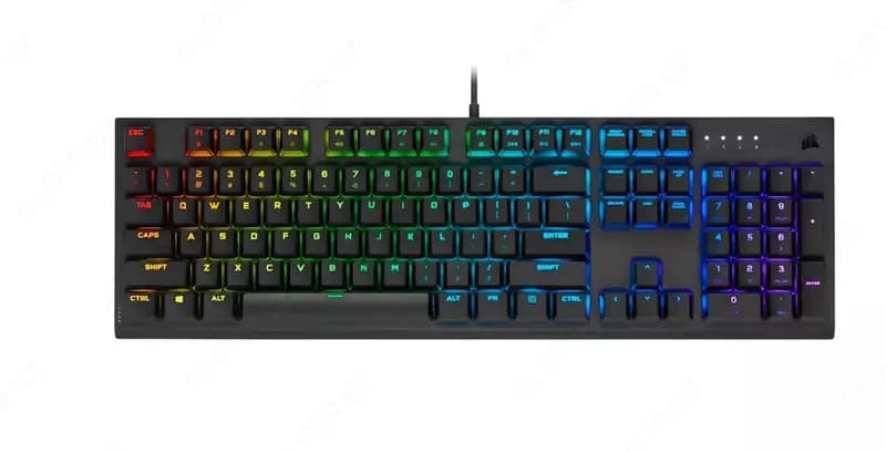 Игровая клавиатура (проводная) ”Corsair” K60 PRO BLK VIOLA RGB (Арт. - 07149) Black — 1