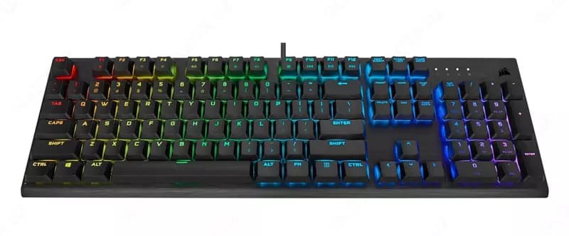 Игровая клавиатура (проводная) ”Corsair” K60 PRO BLK VIOLA RGB (Арт. - 07149) Black — 2