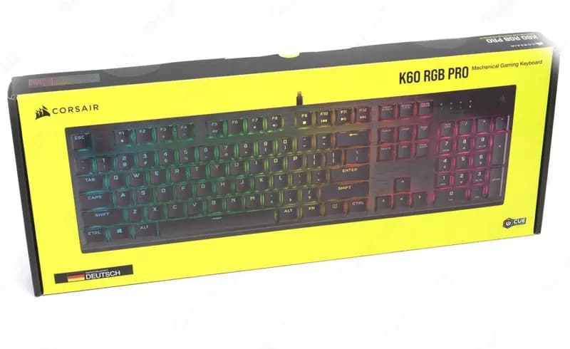 Игровая клавиатура (проводная) ”Corsair” K60 PRO BLK VIOLA RGB (Арт. - 07149) Black — 4