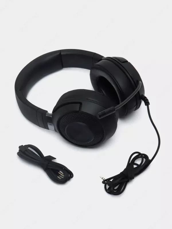 Игровая гарнитура (проводная) ”Razer” Kraken X Lite, USB (Арт. - 14149) Black — 5