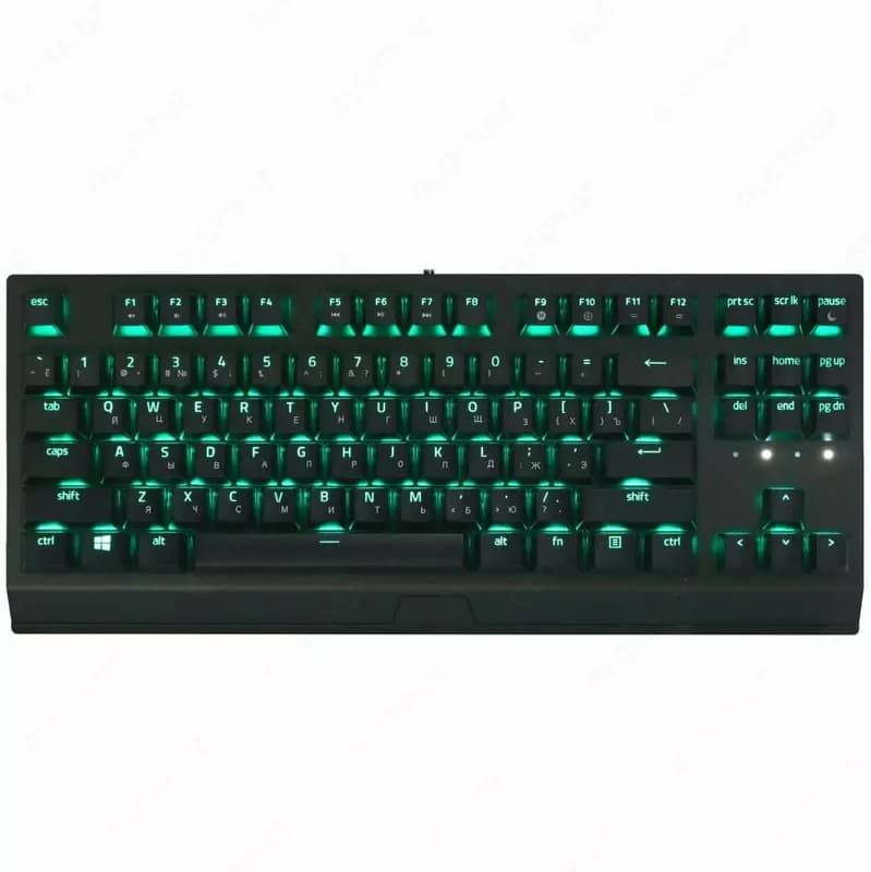 Игровая клавиатура (проводная) ”Razer” BlackWidow Tenkeyless V3 Green, механическая, USB, RGB (Арт. - 07121) Black — 1