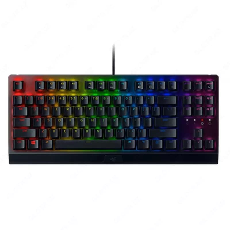 Игровая клавиатура (проводная) ”Razer” BlackWidow Tenkeyless V3 Green, механическая, USB, RGB (Арт. - 07121) Black — 4
