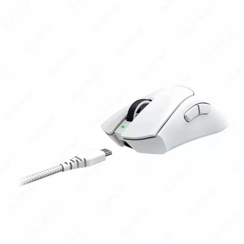Игровая мышь (беспроводная) ”Razer” DeathAdder V3 Pro, USB, 30000dpi (Арт. - 08275) White — 5