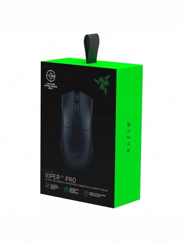 Игровая мышь (беспроводная) ”Razer” Viper V3 Pro, USB, 35000dpi (Арт. - 08438) Black — 6