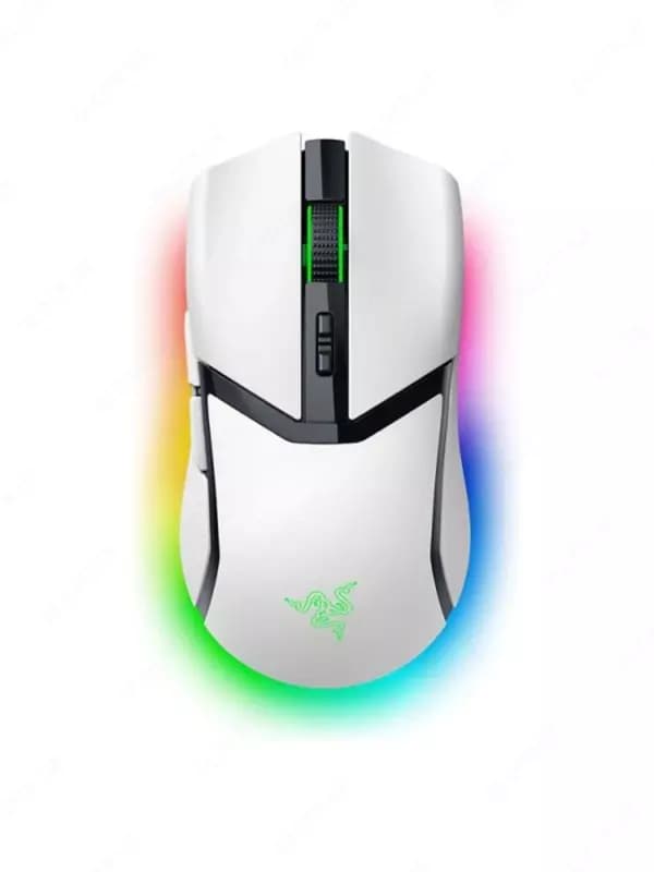Игровая мышь (беспроводная) ”Razer” Cobra Pro, Bluetooth, 30000dpi, RGB (Арт. - 08445) White — 1