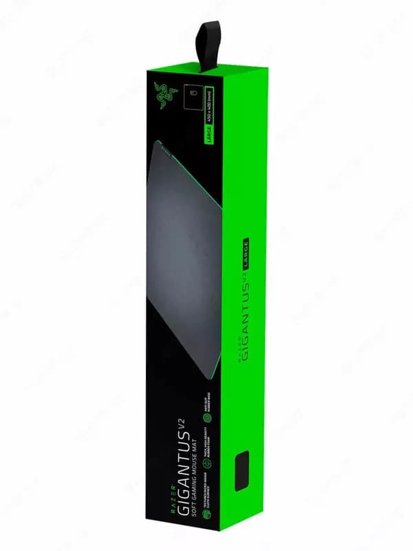Настольный коврик для мыши ”Razer” Gigantus V2 Large, 450 x 400 x 3 мм (Арт. - 08193) Black — 4