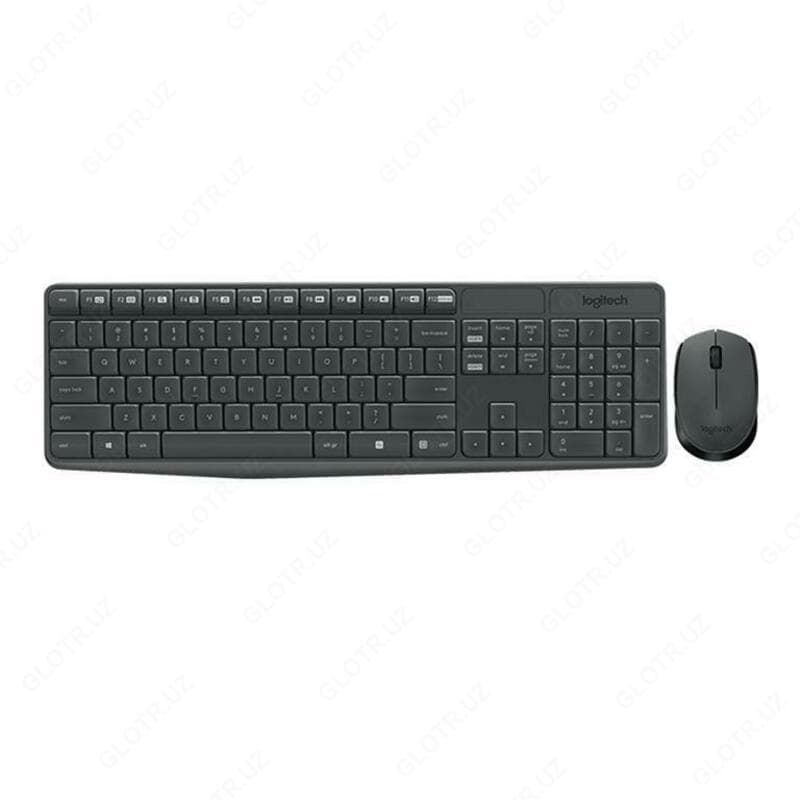 Беспроводной комплект Клавиатура и мышь Logitech MK235 — 1