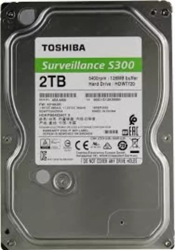 HDD 2TB Toshiba Surveillance S300 HDWT720UZSVA 5400Rpm Original OEM — 3