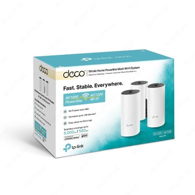 Wi-Fi+Powerline система TP-LINK Deco P9 (3-pack) — 2