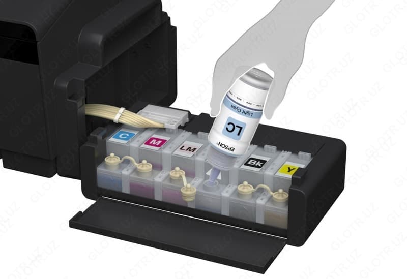 Epson L1800 (A3+, 15 стр / мин, 5760x1440 dpi, 6 красок, USB2.0) — 2