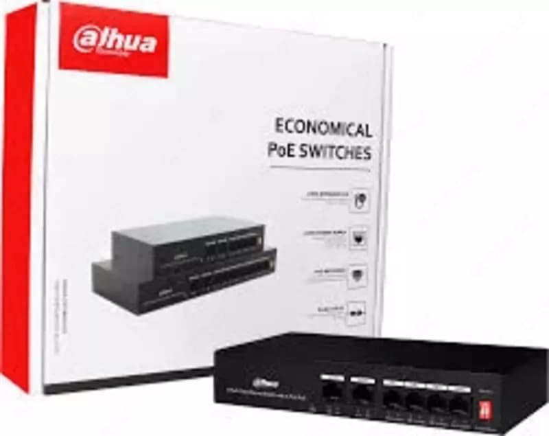 Poe коммутаторы-SWITCH dahua DH-PFS3006-4ET-36 — 1