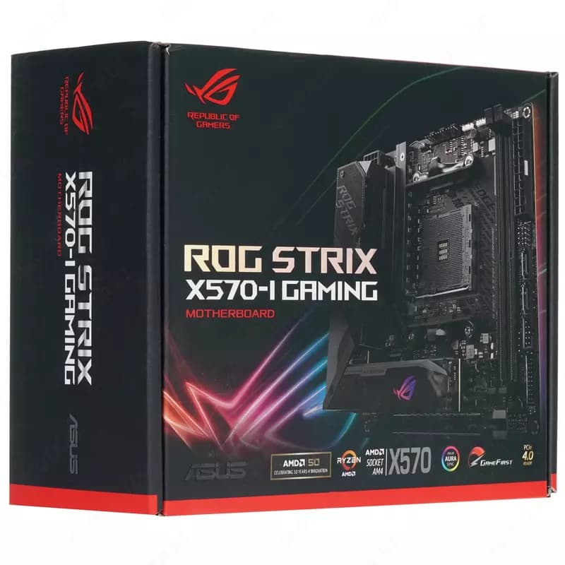 Материнская плата ASUS ROG STRIX X570-I GAMING — 1