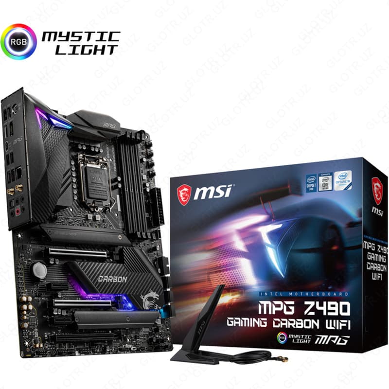 MB MSI MPG Z490 Gaming Carbon WiFi DDR4 LGA1200 — 1