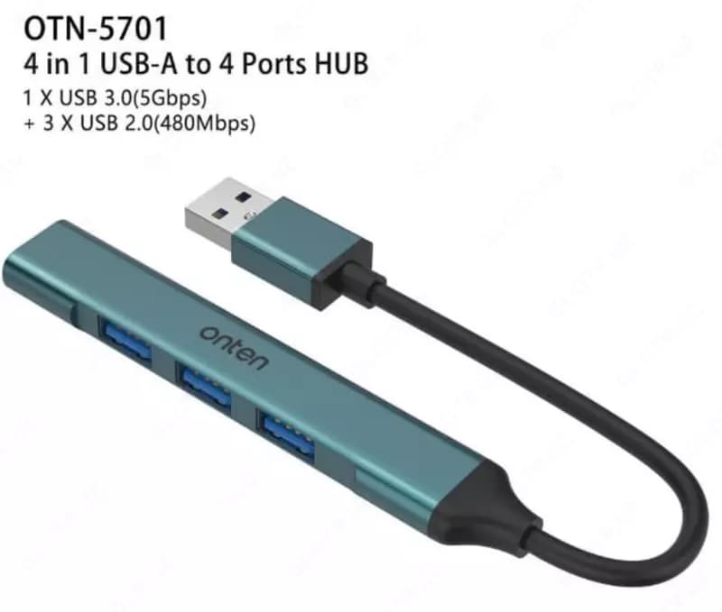 USB HUB Onten OTN-5701D — 1