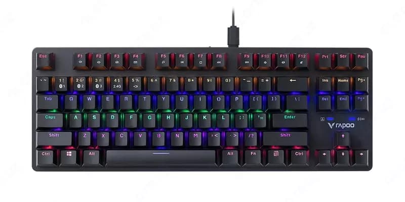 Клавиатура проводная Rapoo V500PRO-87 — 1