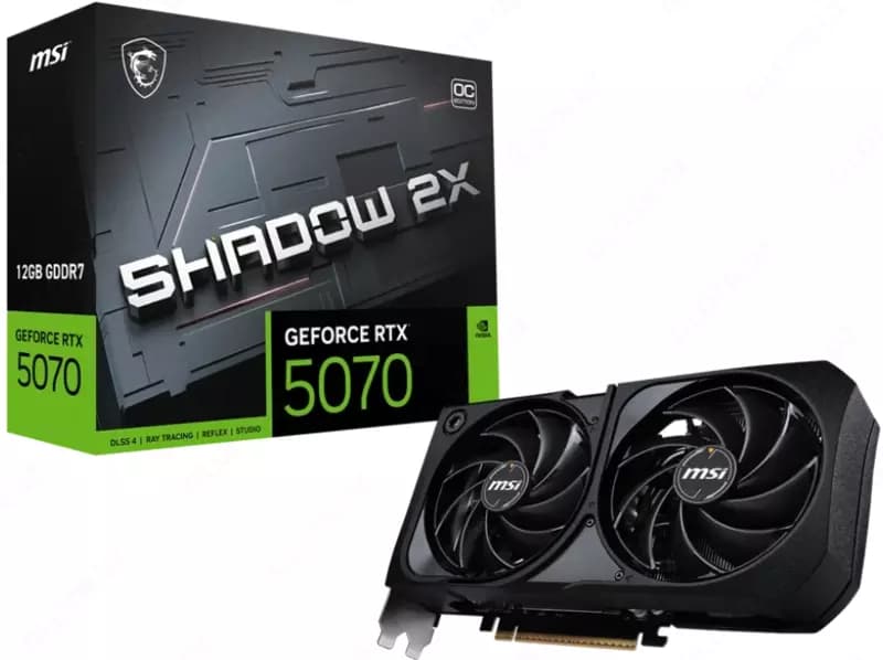 Видеокарта MSI GeForce RTX 5070 SHADOW 2X OC 12GB — 1
