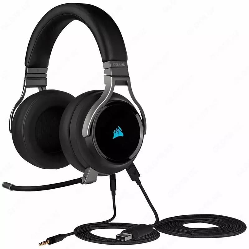 Компьютерные наушники Corsair Virtuoso RGB Wireless — 2
