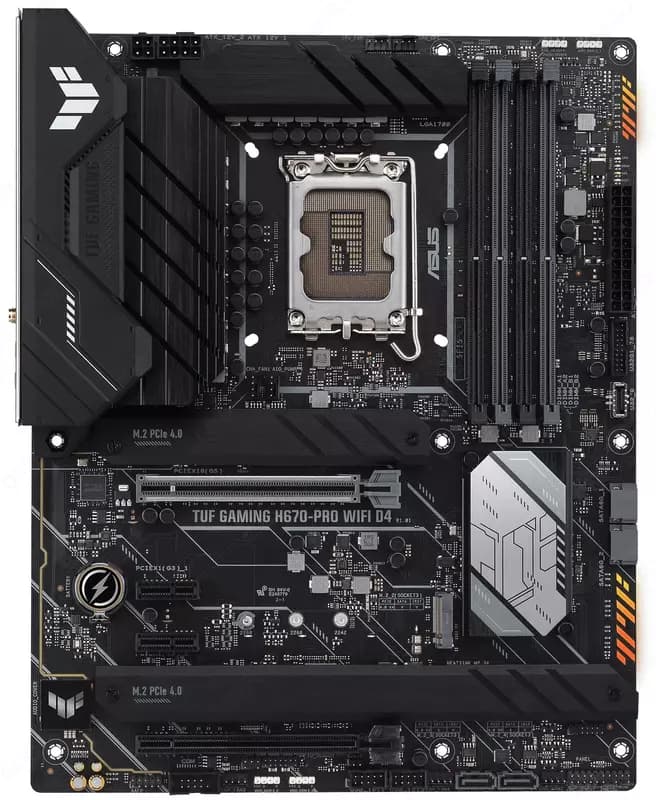 Материнская плата ASUS TUF H670-PRO D4 WIFI — 3