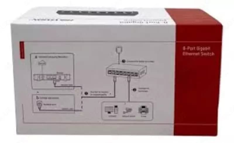 Коммутатор DS-3E0508-O Hikvision — 4