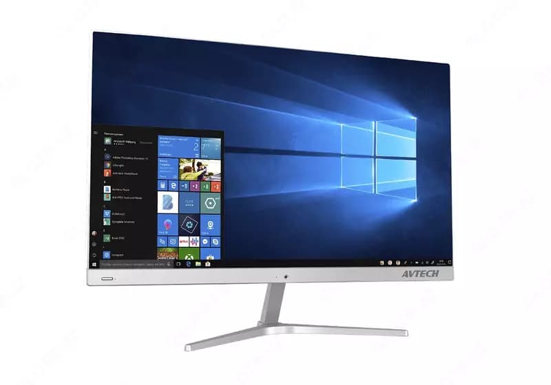 Моноблок Avtech X5 JW H610 Silver White 23.8” HKC IPS Panel WITH MOTHERBOARD JW H610