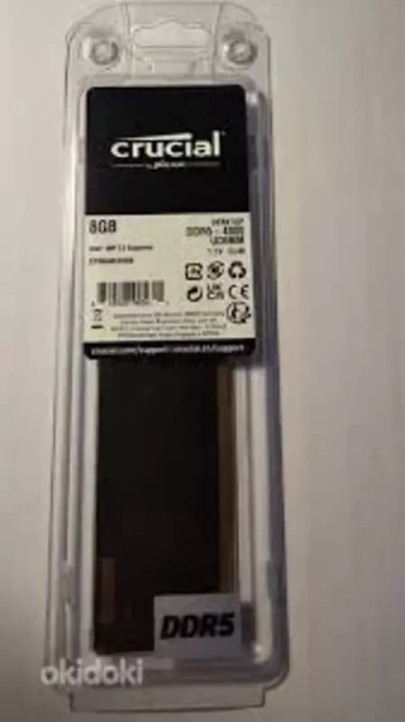 Оперативная память Crucial DDR5 8GB 4800Mhz — 3