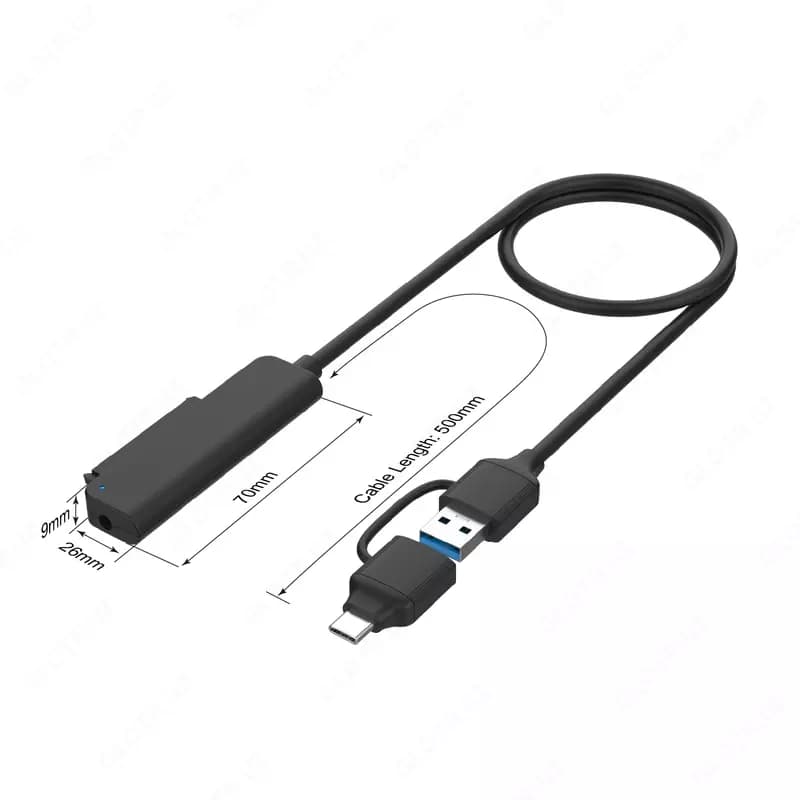 USB HUB Onten OTN-UCA311 2in2 — 2
