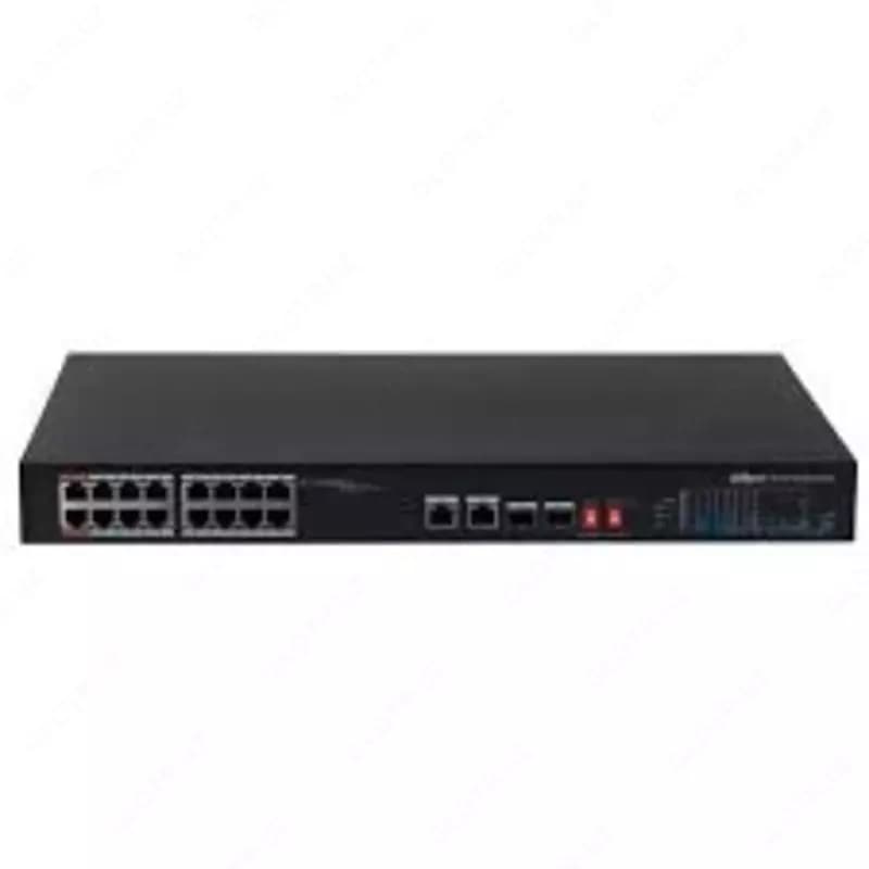 PoE коммутатор-SWITCH DAHUA DH-PFS3218-16ET-135 — 2