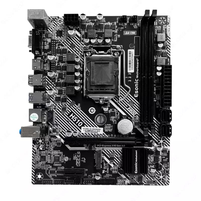Материнская плата MB Esonic H510 DDR4 LGA1200 — 1