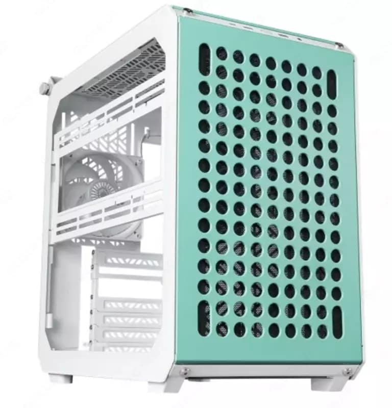 Компьютерный корпус Cooler Master Qube 500 Flatpack Macaron Edition — 1