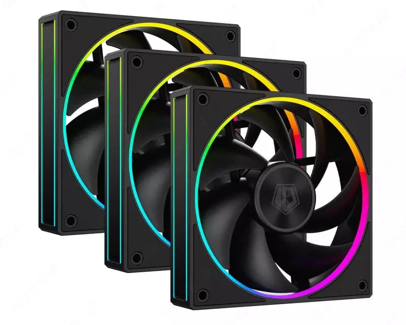 Комплект вентиляторов ID Cooling AF-127-ARGB-K TRIO — 1