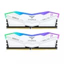 Оперативная память TeamGroup T-FORCE DELTA (2 x 16GB) 32GB 6400MHz DDR5 White RGB