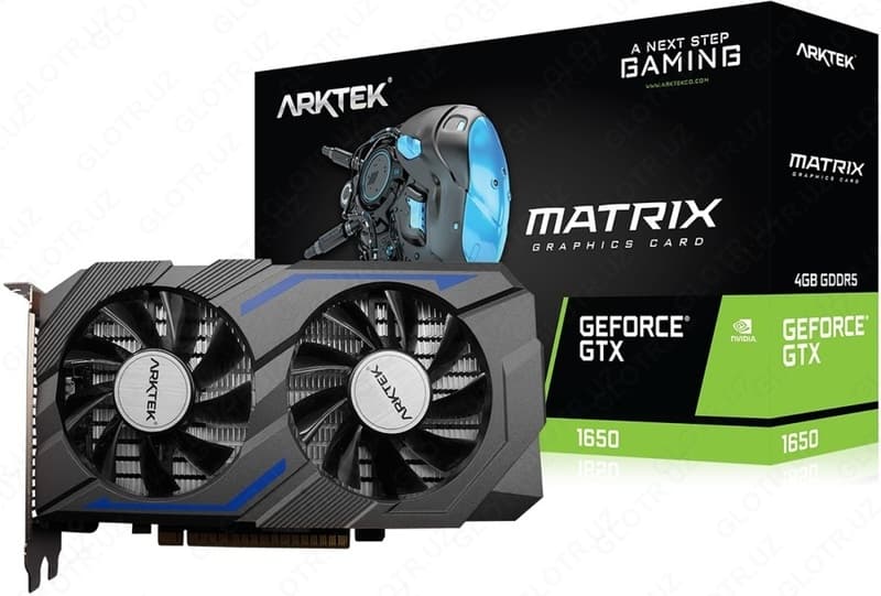 Видеокарта Arktek - 4GB GeForce GTX1650 128Bit GDDR6 — 1