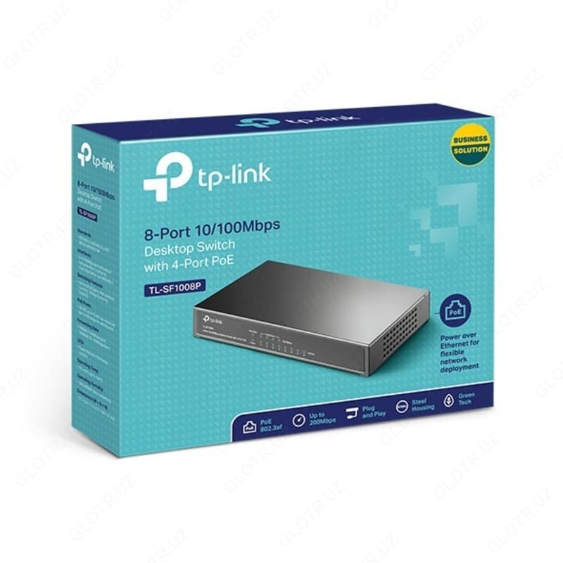 Инжектор TP-LINK TL-SF1008P — 4
