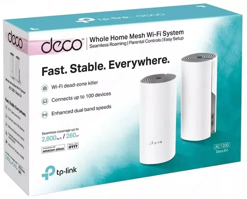 Wi-Fi Mesh система TP-LINK Deco E4 (2-pack) — 3