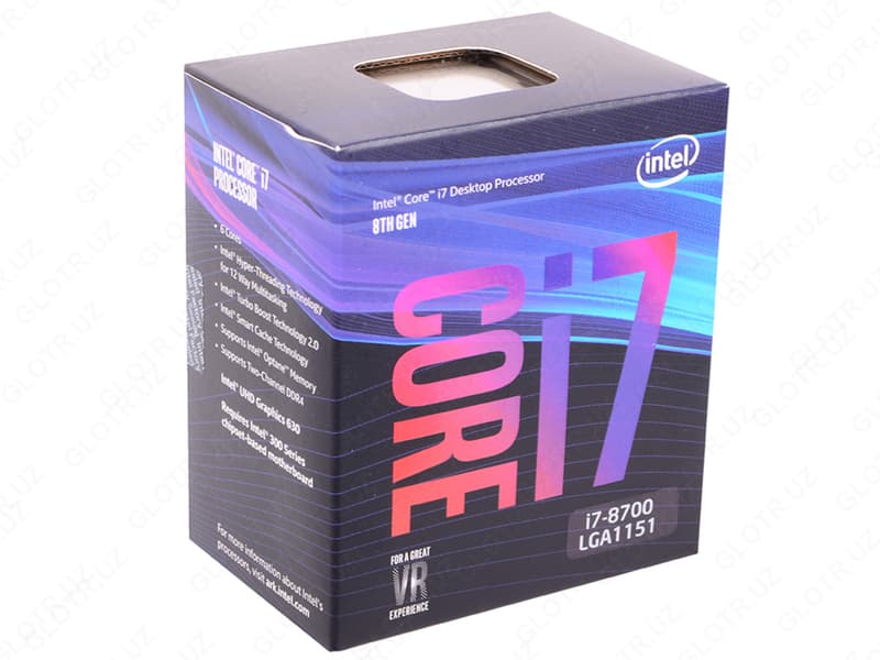Intel-Core i7 - 8700, 3.2 GHz, 12M, oem, LGA1151, CoffeeLake — 1
