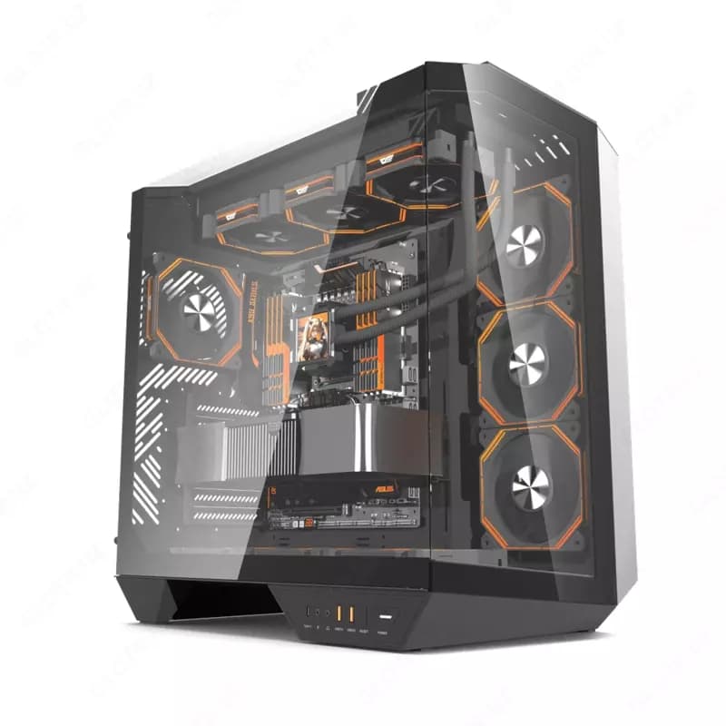 Компьютерный корпус DarkFlash DY470 Pro (Black / White) — 2