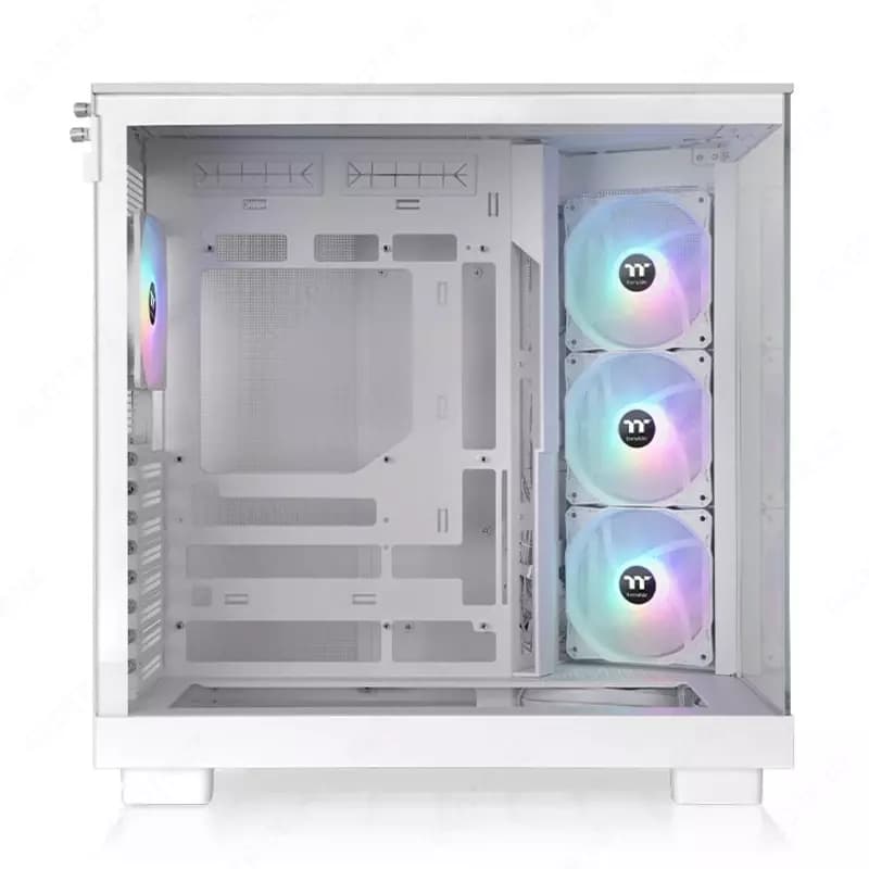 Компьютерный корпус Thermaltake View 380 TG ARGB Snow. — 2