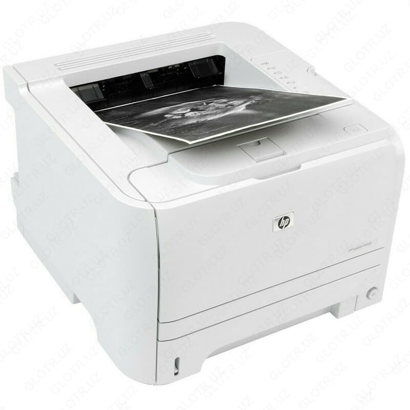 HP - LaserJet P2035 (CE461A) А4, принтер, ч/б, карт. 2300 стр., USB, LPT, 30 стр/мин, 600*600 dpi — 1
