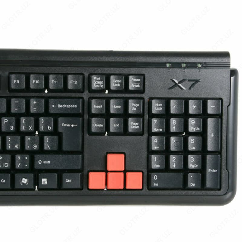 Игровая клавиатура A4Tech X7-G300 Black PS/2 — 2