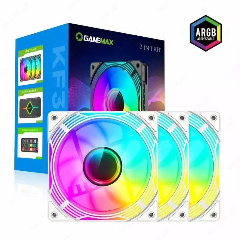 Корпусный кулер GameMax KF300 WH — 1