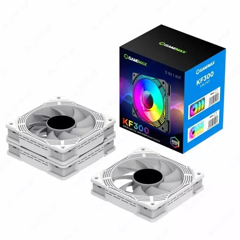 Корпусный кулер GameMax KF300 WH — 6
