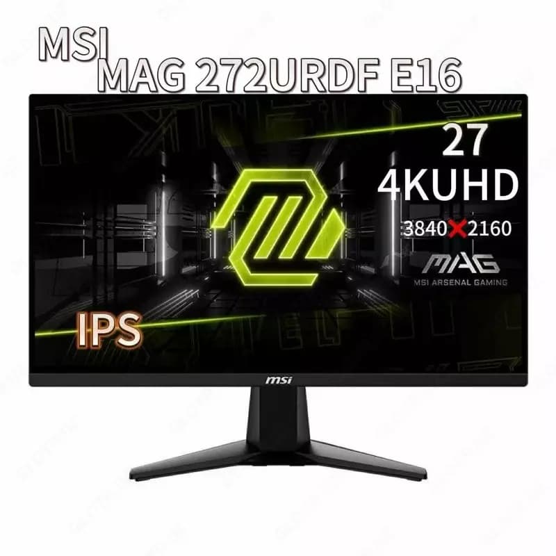 Монитор MSI | MAG | 272URDF E16 | Flat | Dual mode (FHD-320Hz / 4K-160Hz) | 27” — 1
