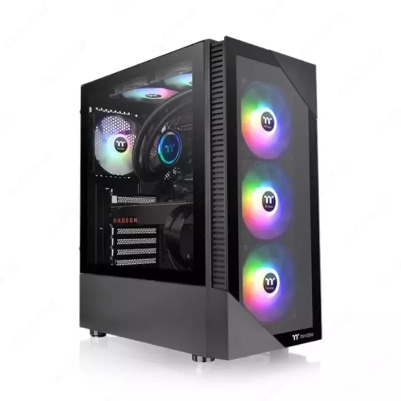 Компьютерный корпус Thermaltake View 200 TG ARGB Black (CA-1X3-00M1WN-00). — 1