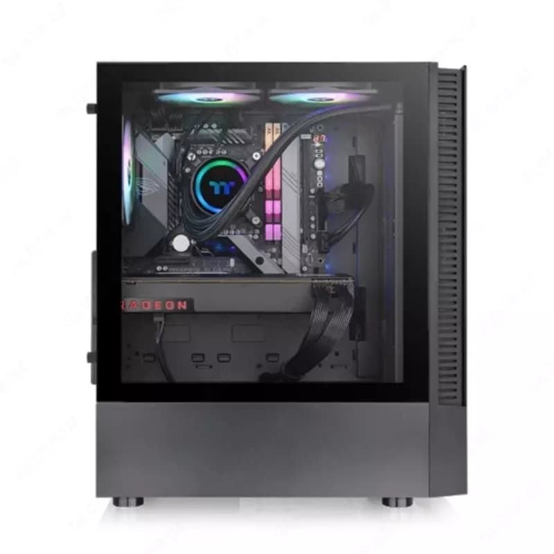 Компьютерный корпус Thermaltake View 200 TG ARGB Black (CA-1X3-00M1WN-00). — 3