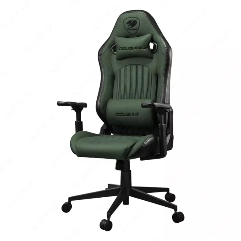 Игровое кресло Cougar EXPLORE ARMY GREEN F — 2
