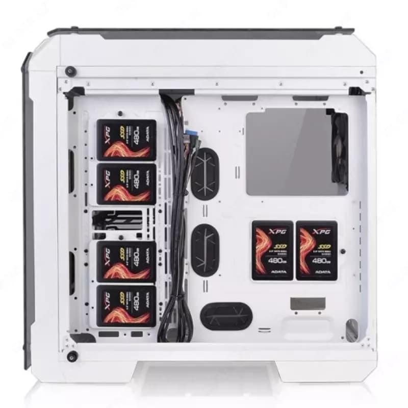 Компьютерный корпус Thermaltake View 71TG Snow (CA-1I7-00F6WN-00). — 4