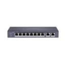 Коммутатор 8 + 2 - L2. портовый неуправляемый POE DS-3E0110MP-E/M