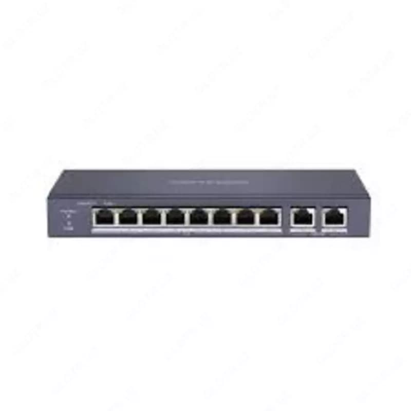 Коммутатор 8 + 2 - L2. портовый неуправляемый POE DS-3E0110MP-E/M — 1