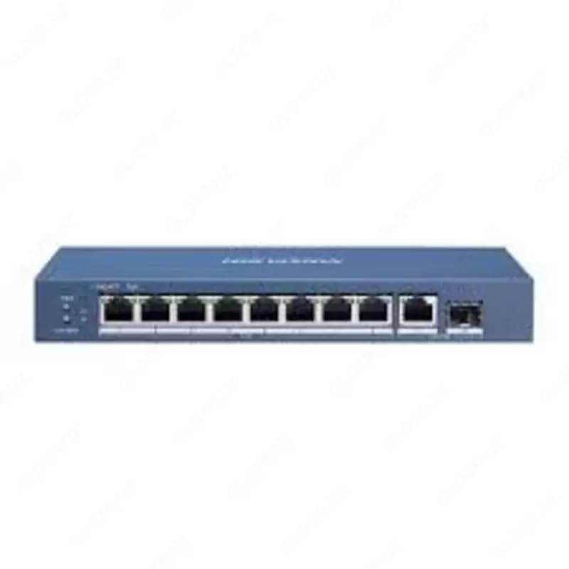 Коммутатор 8 + 2 - L2. портовый неуправляемый POE DS-3E0110MP-E/M — 5